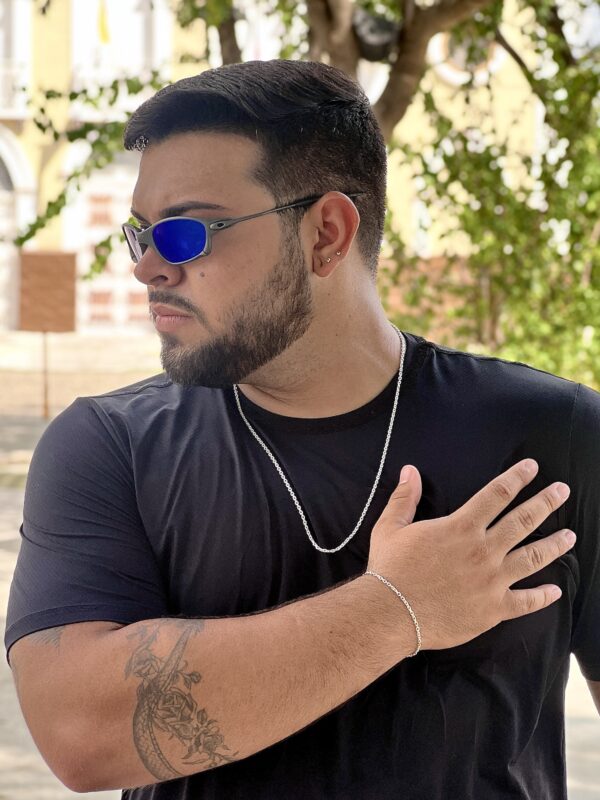 Corrente cadeado 3mm