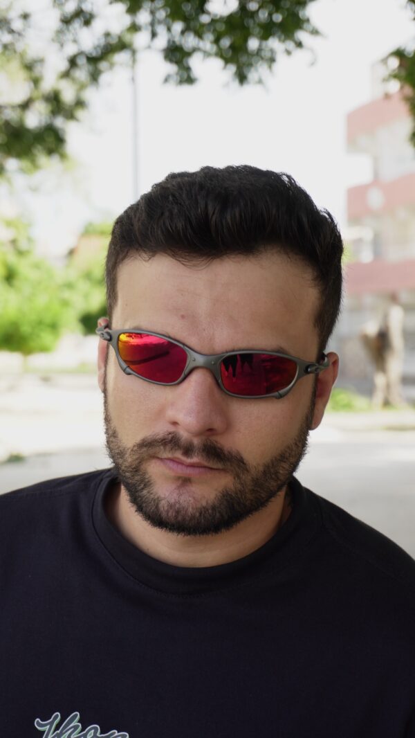 Óculos DOUBLEX XMETAL - VERMELHA